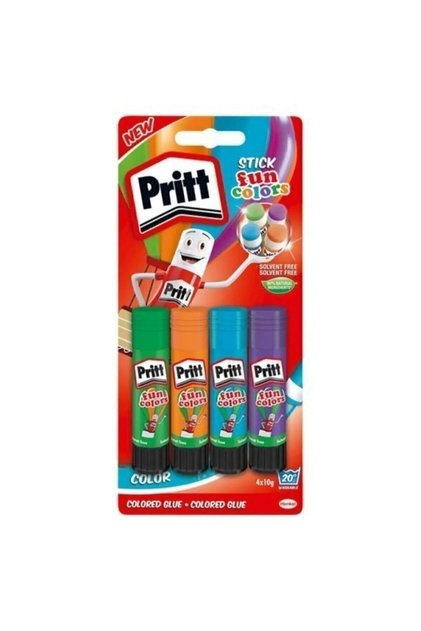 Stick Yapıştırıcı 4*10gr Solvent Içermez 4 Lü Set
