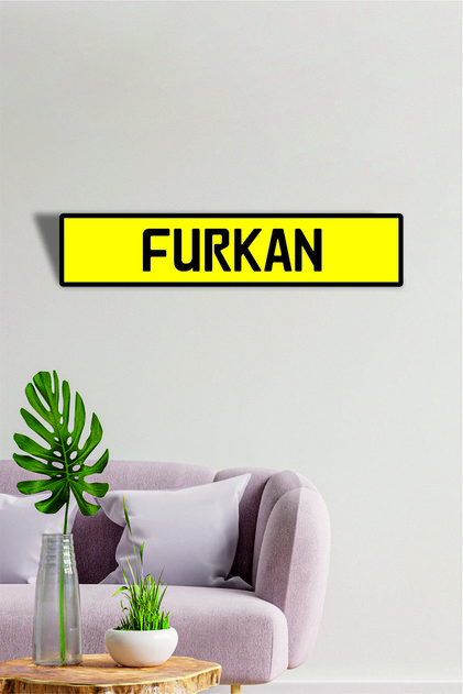 Kişiye Özel Ahşap Uv Baskı Dekor Plakalık