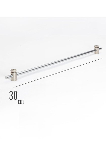 Bară metalică pentru perdea Briz 30cm