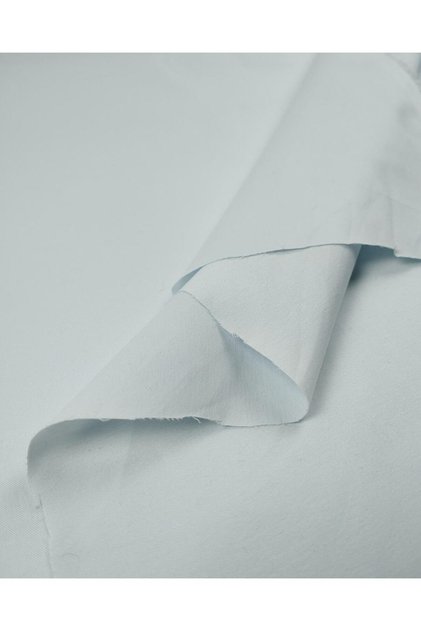 منسوج ناعم منسوج يشبه قماش قماش بوبلين ، أخضر نعناعي ، العرض: 150 سم.