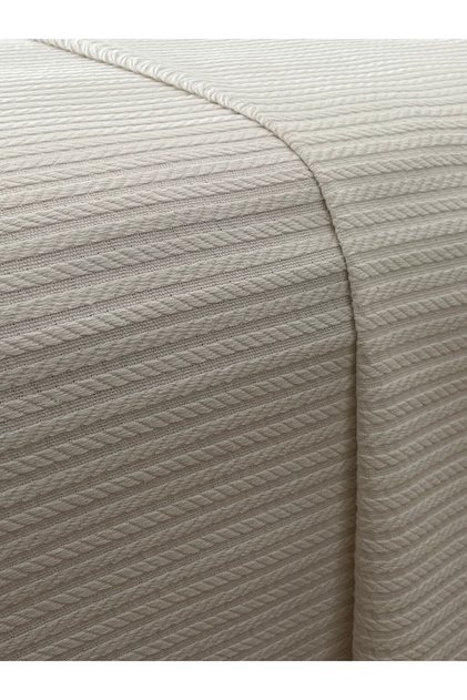 Hair Braid Model Double Cotton Pique Cream 220 X 220 cm