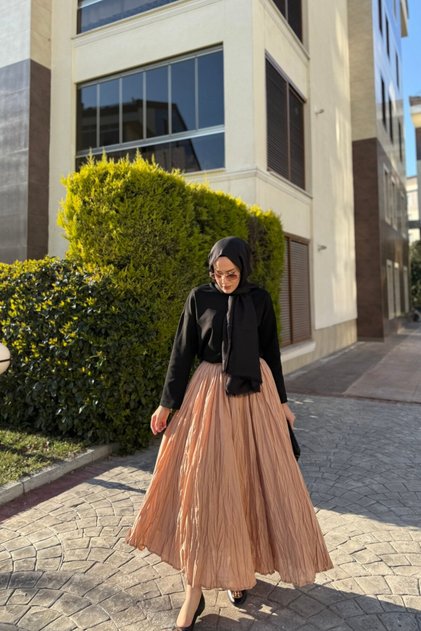 Women's Voile Skirt Salmon