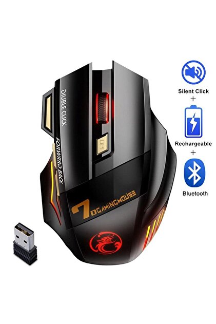 valkyrie Imice Gw-X7 7 Tuşlu Sessiz 2.4g Wireless Bluetoothlu Şarj