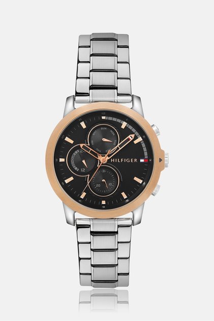Men 1792050 Stainless Steel Watch 45 mm, Silver