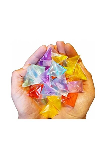 Mini Üçgen Kolonya Nostaljik Poşet Kolonya 20 Adet