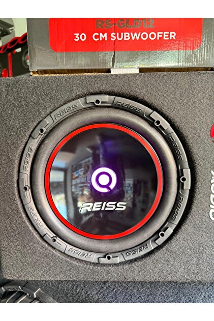 Reiss Audio Rs-GLD12 1400Wat 700W Rms L Port Kabinli IŞIKLI 30 Cm