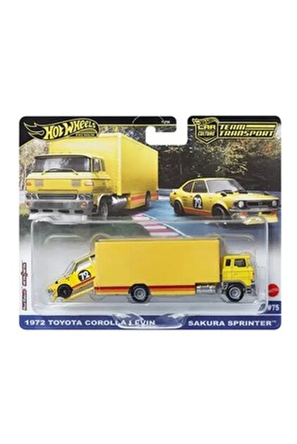HOT WHEELS Premium Team Transport HRV44 Car Culture Euro Hauler