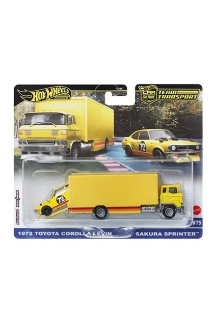 HOT WHEELS Premium Team Transport 1972 Toyota Corolla Levin