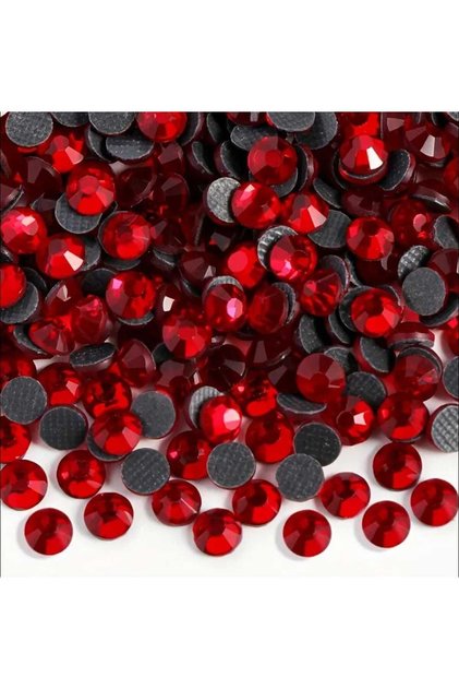 Dmc Hotfix Ütü Ile Yapışan Taş Ss10(2.5mm) Kırmızı - 15gr (1200ad)