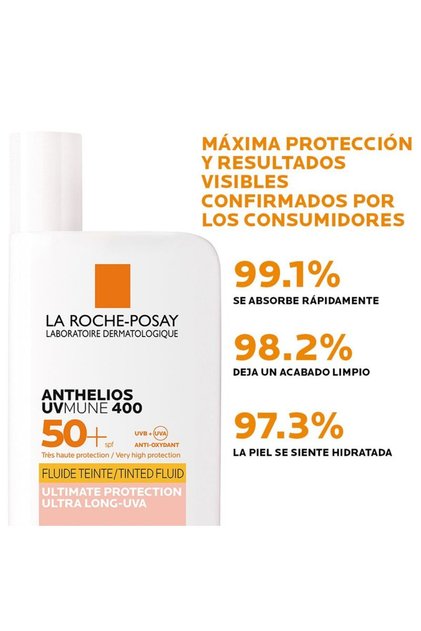 Anthelios Uvmune 400 Fluide Teinte Ultimate Protection Spf 50+ X 50 Ml