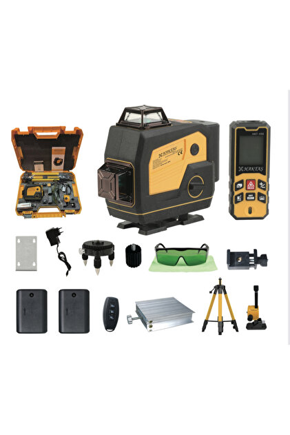 haktaş Lazer terazi + lazer metre + tripod ayak 3 lü set - Fiyatı