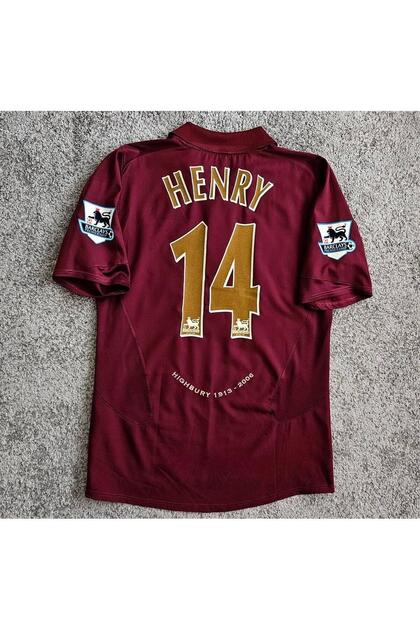 3*ん様 オールド　ヴィンテージユニフォームNIKE Arsenal Henry Alaturka Mix Thierry Henry Arsenal 05/06 Iç Saha Retro Forma