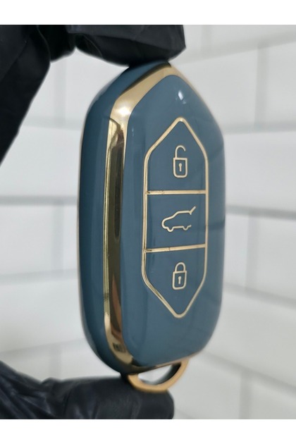 T10X T10F Compatible Smart Nano Protection Key Case Cover Gray Gold Golden Color High Quality