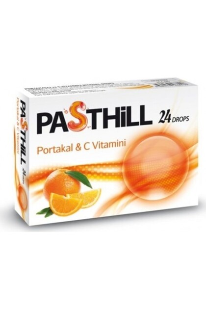 Pasthill Portakal & C Vitamini 24 Drops(2 ADET)