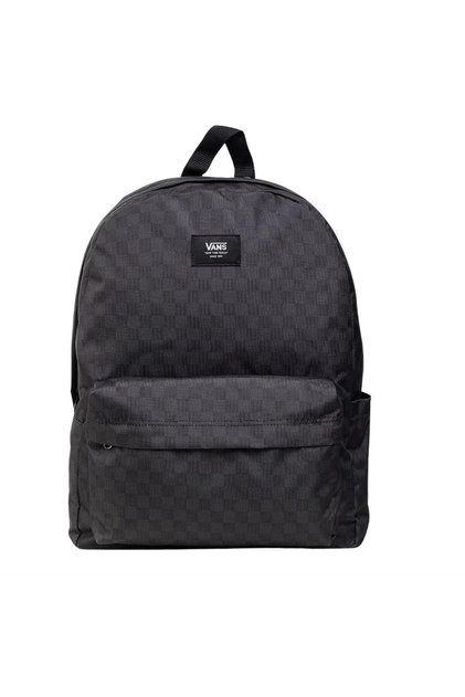 Old Skool Check Black Backpack
