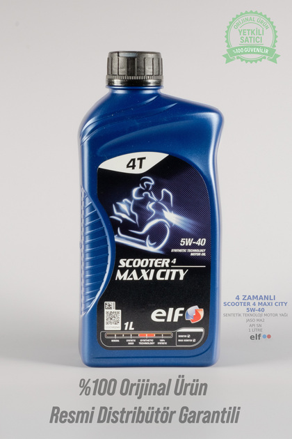 Elf Moto4 Maxi Tech 10W-30 4T 1L Motosiklet Motor Yağı Elf