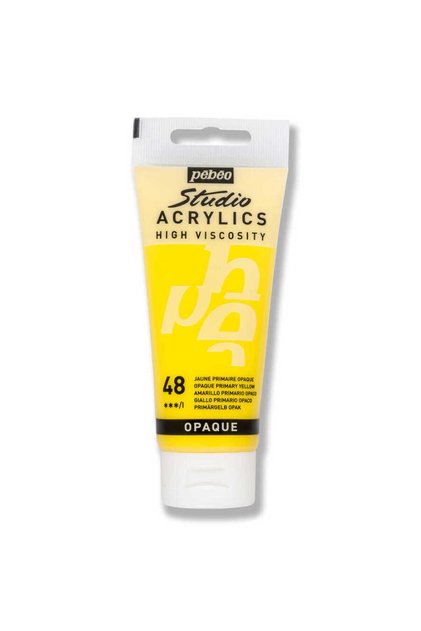 Studio Akrilik Boya 100ml 831-48 Primary Yellow