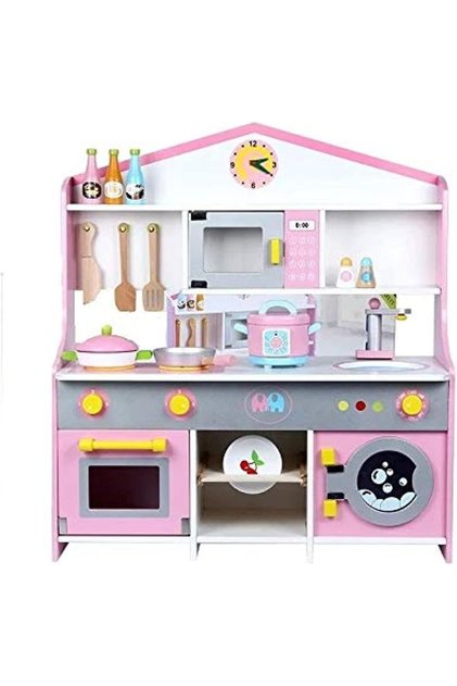 Wooden Kitchen Tool Playset for Kids by Basma, 32-2017