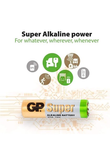 Super 27A High Voltage 12V Alkaline Batteries - 1 Pieces