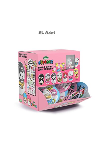 Hello Kitty & Friends Flipperz (10 GR) 24 Adet - Fiyatı, Yorumları