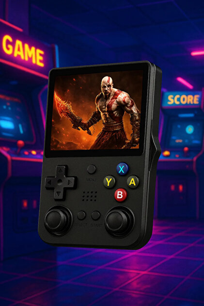 yydzkj Yellowtech R43 Pro Retro Oyun Konsolu | 4.3” Ips Ekran