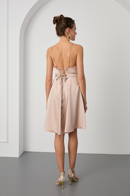 beige graduation dress CINDY POLO DRESS M main image 0