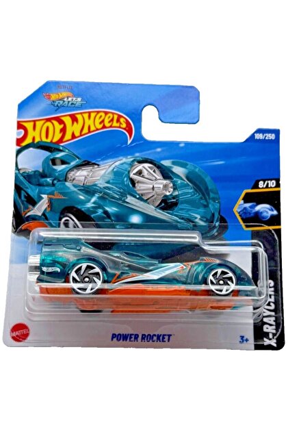 HOT WHEELS Power Rocket 2025 X-Raycers Serisi 1:64 Yarış Arabası 8