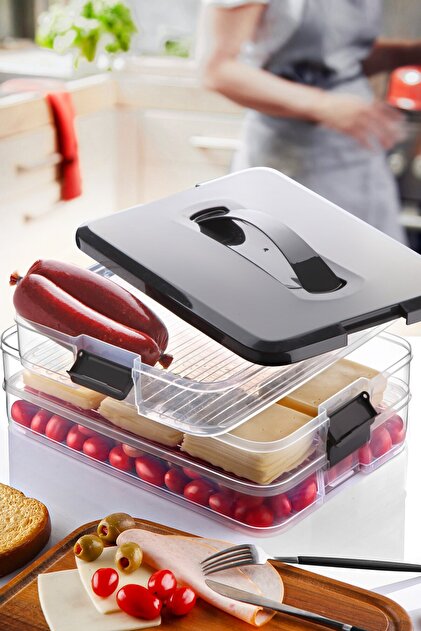 Nandy Home 4'Lü Set Çok Amaçlı Piknik, Kamp, Seyahat Saklama Kabı