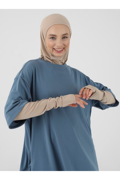 طقم حجاب رياضي من هانفيندي برو - لون مينك فاتح - (ST053)، (ID 2905310)