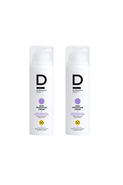 2 Pack Face Protection Cream Spf 50+ | Moisturizing Face Sunscreen | Waterproof | 50+50ml