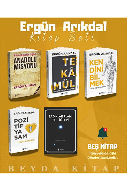 Enstitü Yayınları Ergün Arıkdal Kitap Seti (5 Kitap) Sadıklar