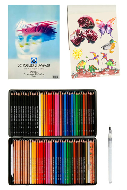 GLANCE Cretacolor Artist Studio Çizim ve Boyama Seti 72 li Limited