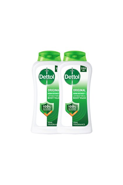 Original Shower Gel & Body Wash, Pine Scent, 250ml x 2