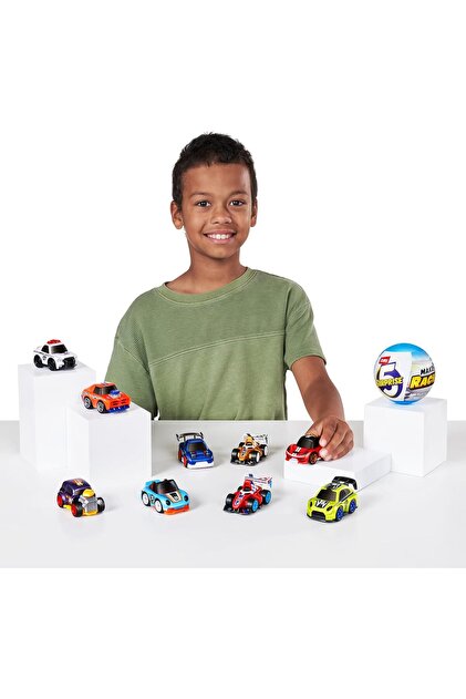 TOYFEST 1 Adet - Mini Brands Make A Racer Araba Sürpriz Paket - 1