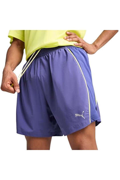 Puma Run Velocity 5 Erkek Mavi Koşu Şortu ERKEK KOŞU ŞORTU