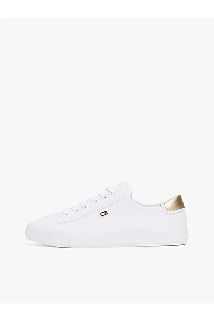 Tommy Hilfiger Vulc Lace Up Kadın Beyaz Sneaker - Fiyatı, Yorumları