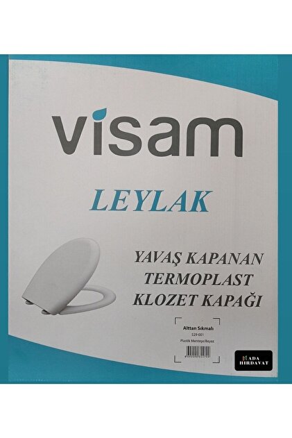 Visam Leylak Yavaş Kapanan Klozet Kapağı üstten Sıkmalı 529-001