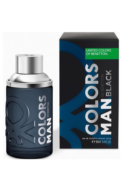 Colors De Benetton Man Black For Men Eau De Toilette 100ml