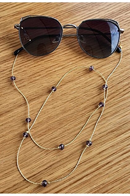ROSALINDA COLLECTION Kadın Gözlük Zinciri Boncuk Gözlük Askısı