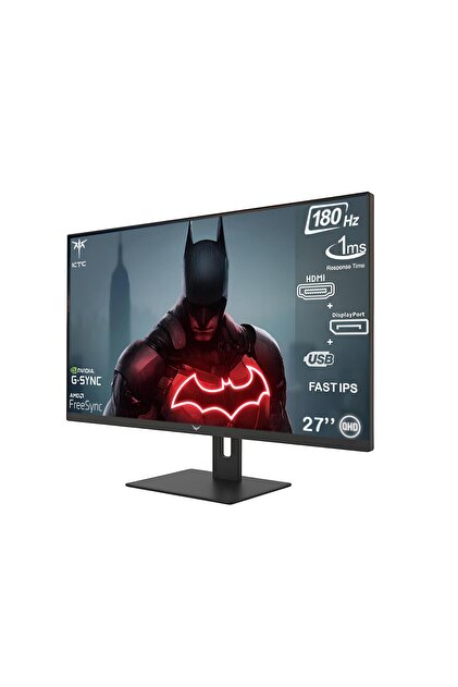 KTC H27t22c 27'' 180 Hz (HDMI DİSPLAYPORT) 2560 X 1440 Freesync