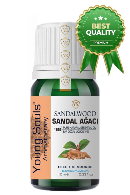 Sandalwood Essential Oil Sandal Ağacı Uçucu Yağ 10 Ml