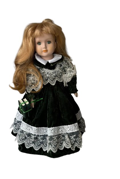 Antika Porselen Bebek D-1404
