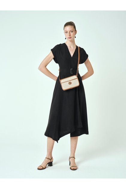 Beige Women's Cross Shoulder Bag 05Po25Y1898