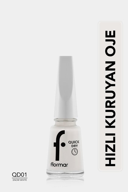 Quick Dry Hızlı Kuruyan İnce Yapılı Parlak Bitişli Oje