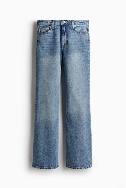 Petite Length Flared High Jeans