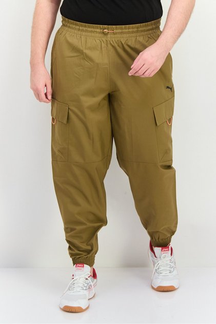 Men Sportswear Fit Training Track Pants, Chocolate Chip