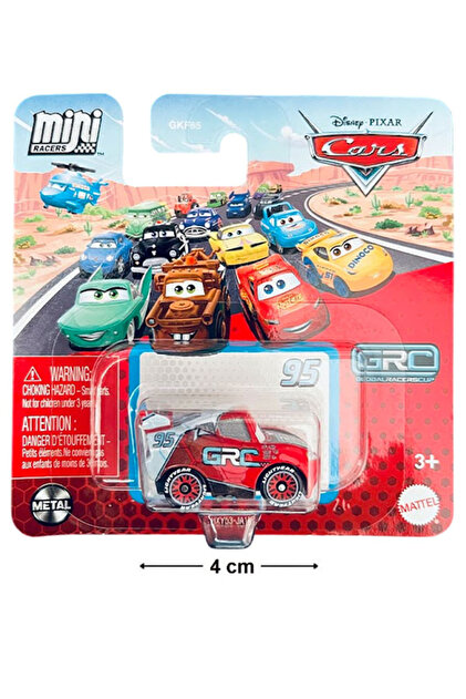 Cars Disney Pixar Cars - Mini Racers - GRC Lightning McQueen