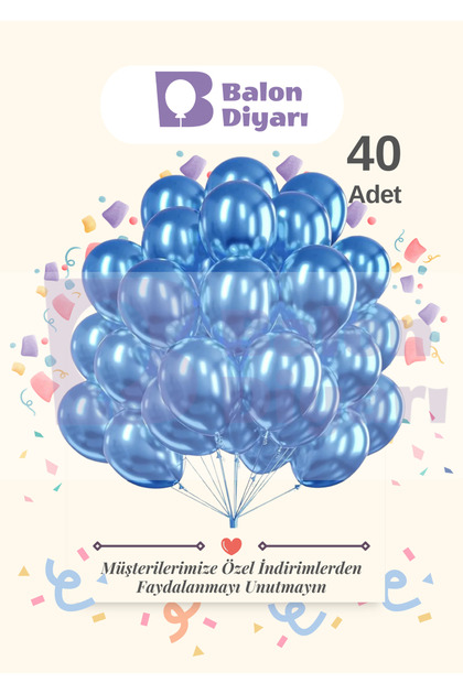12Inc Large Size Mirrored Chrome Balloon High Quality 40Pcs