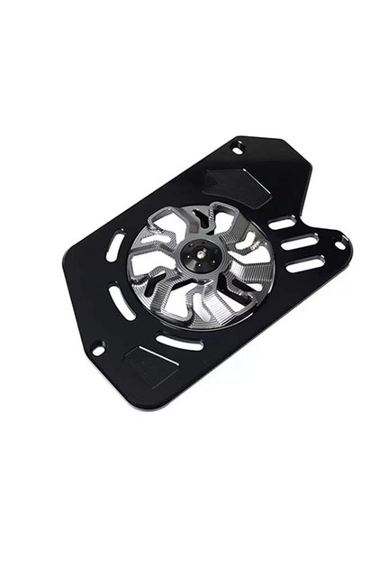 Sym Aksesuar Jet X 125 Modifiye Radyatör Koruma Kapağı (Gümüş Gri) Metal Parça