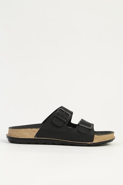 Black Women's Slippers Pc-7428